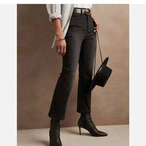 EUC Banana Republic High-Rise Boot Cut Cropped Jean